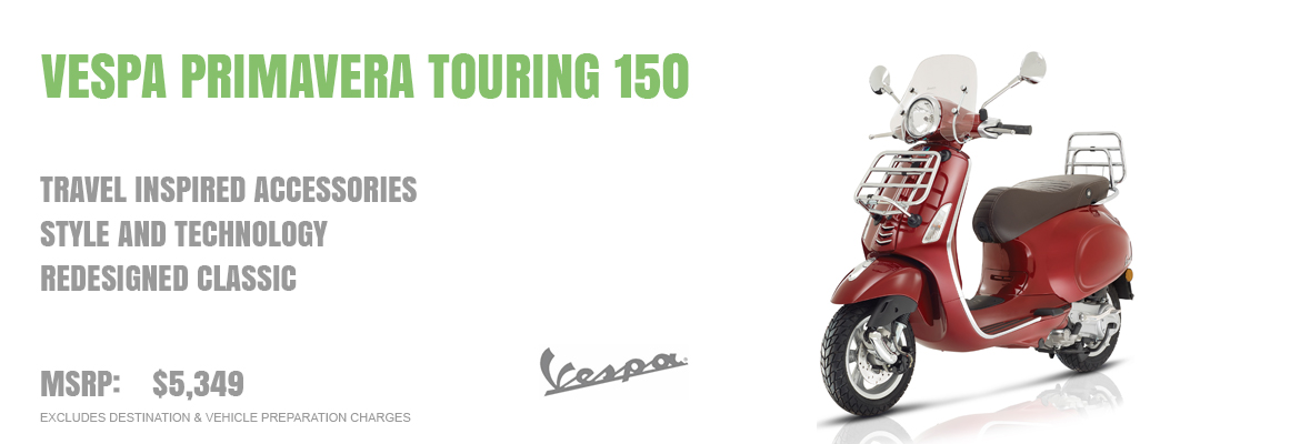 2018 Vespa Primavera 150 Touring Review Total Motorcycle